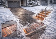 Cablu degivrare pentru alei, rampe și scări: cum previi gheața fără efort sistem electric de degivrare